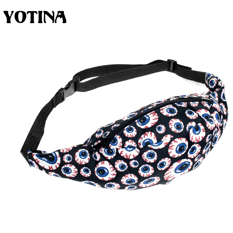 

Yotina Fashion New Women Waist Pack Femal Belt Bag Phone Pouch Bags Brand Design Women Bags for Ladies Girls Fanny Pack