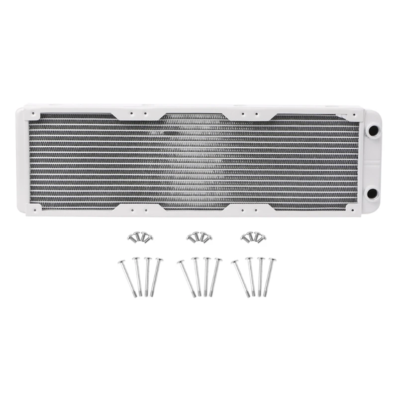 

360mm Aluminum Water Cooler Kit Computer Radiator Water Cooler 18 Tube CPU Heat Sink Exchanger
