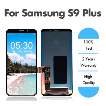 

10pcs/lot LCD for SAMSUNG for Galaxy S9 Plus G965 Display Touch Screen Digitizer Assembly S9+ Screen Free Shipping DHL EMS