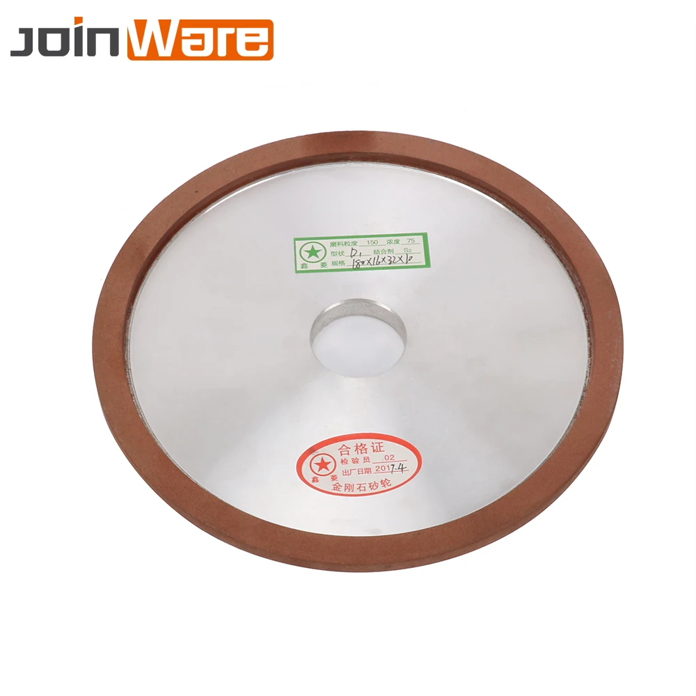 180# Diamond Grinding Wheel Carbide Steel 150mm Dia Carbide Steel Cutter Silver