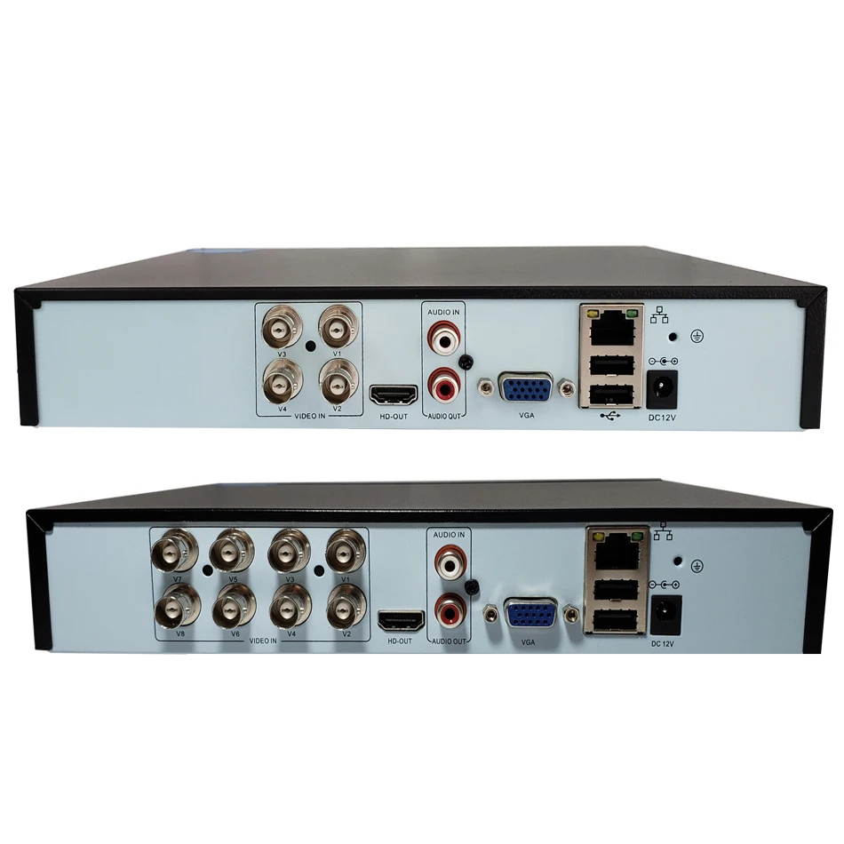 Jvtsmart AHD DVR 4 канала 8 каналов H.265 5mp-n 4mp-n гибридный видеорегистратор CCTV AHD CVI TVI аналоговый IP безопасности 1080P 4CH 8CH xm