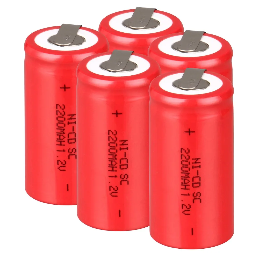 High quality ! 15 PCS Sub C SC battery rechargeable battery 1.2V