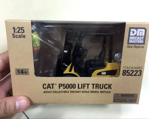 New Scale 1/25 гусеничный подъемник Cat P5000 бренд мастеры для литья под давлением DM 85223|lift