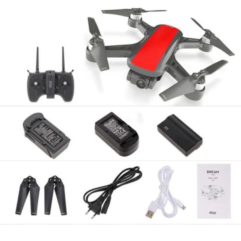 

1080P Camera Drone 5GHz GPS/GLONASS Optical Flow Positioning RC Quadcopter RC Helicopters Remote Control Toys
