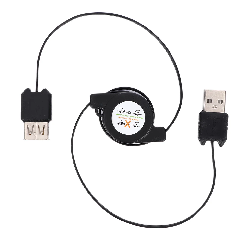 Шнур Micro USB для синхронизации и передачи данных Выдвижной плоский провод питания