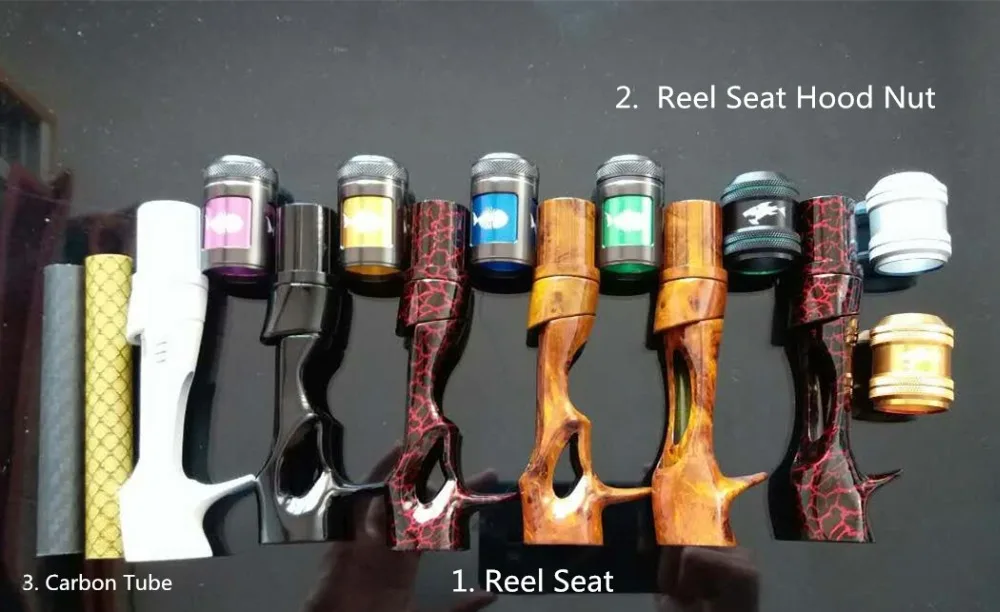 

Color Graphite Reel Seat FCS / PCS DIY FISHING ROD Reel Seat