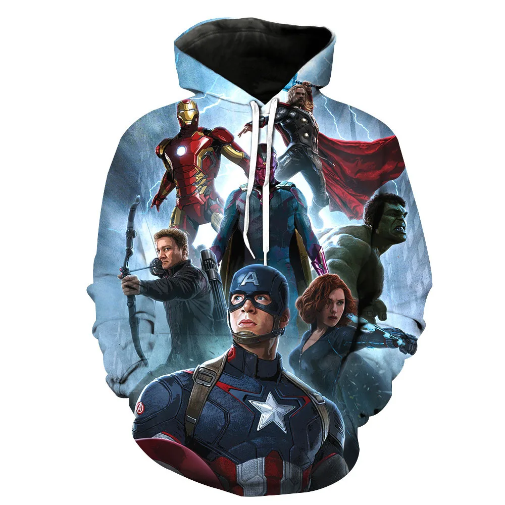 

Avengers 4 Hoodie Kids 3D Printed hoodie Spiderman Iron Man Hoodies Pullover boy Sweatshirt superhero child cosplay costumes