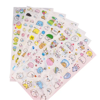 

6pcs/lot Kawaii Cartoon Small Sea Lion On Vacation DIY Scrapbooking Pvc Stickers For Planner Diary Album Decoration Stationery