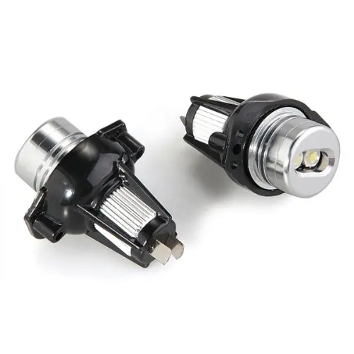 

2 5W LED Angel Eye Halo Ring Headlight Light Bulbs for E90 E91 7000K