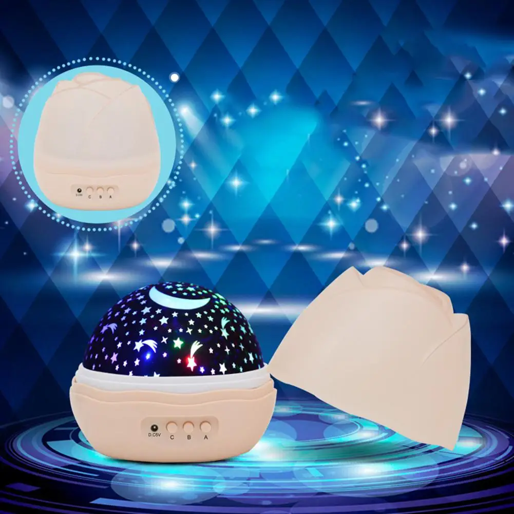 LumiParty Novelty Night Light Children Baby Sleep Romantic Light