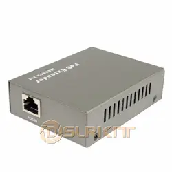 DSLRKIT Gigabit PoE Extender 400 м 100 802.3at мощность по Ethernet Ретранслятор 1000 Мбит/с