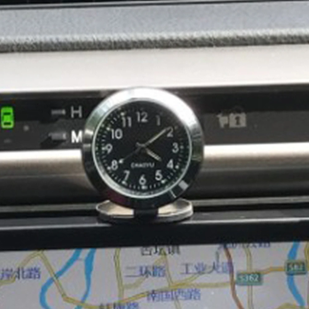 Аксессуары Часы приборной панели цифровые часы Интерьер гигрометр украшения температуры автомобиля талисманы