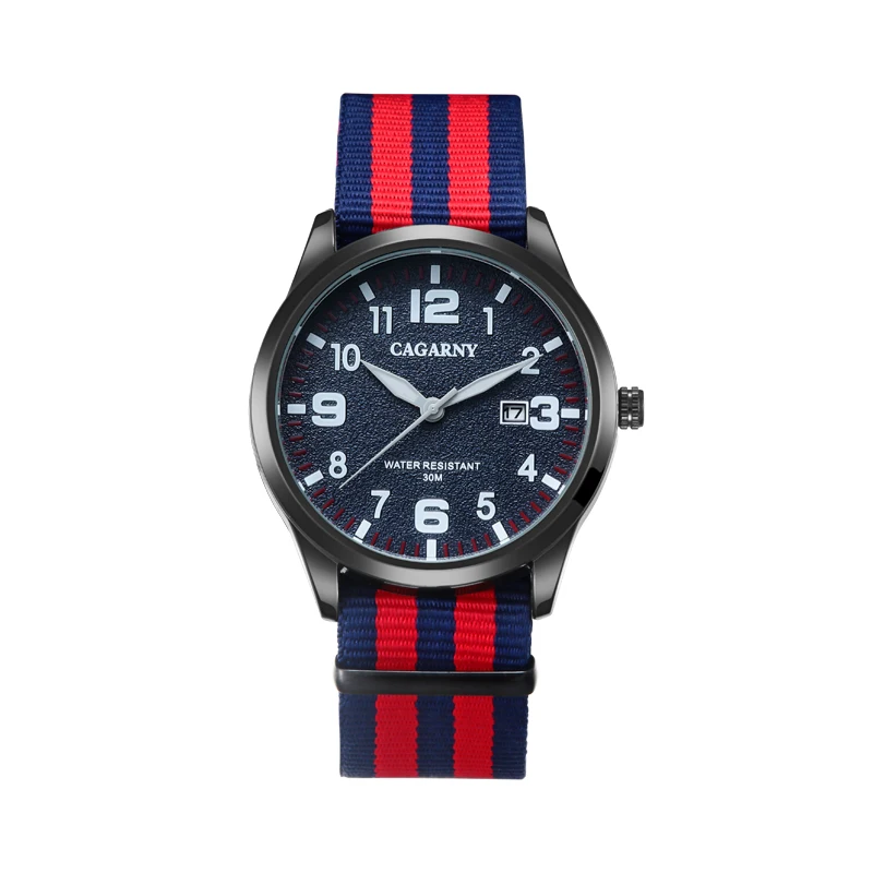 

Top luxury band Fashion Quartz Wrist Watch men women dress Casual black nylon Gift Sports relogio masculino Orologio Uomo