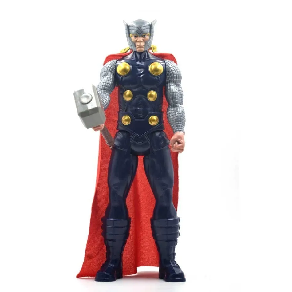 30 см Marvel Мстители Jouets танос Халк Бастер Человек-паук Железный человек Капитан Америка Тор Росомаха Черная пантера фигурка poupes - Цвет: Thor no box