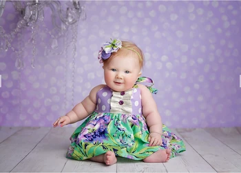 

150x220cm Vinyl Purple wall Photo Backdrops for Kids children Photography Background