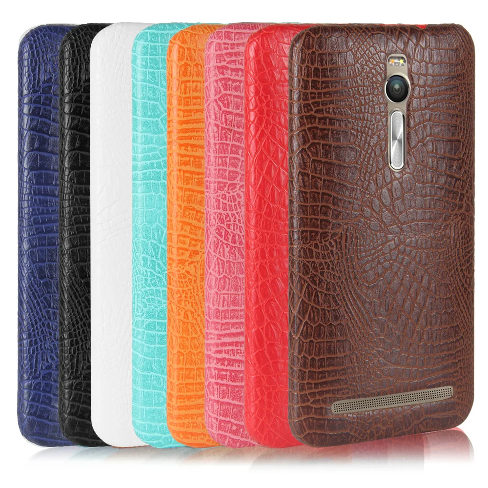 

Luxury Crocodile skin pattern phone case For 5.5" Asus Zenfone 2 ZE550ML ZE551ML CASE For Zenfone Z008D ze 550 551 ml Back Cover