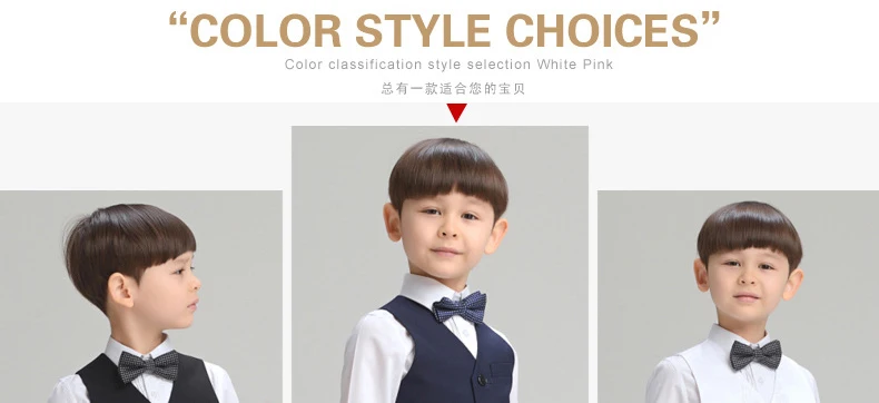 Boys Dress Suit Vest Children's Formal Black Vest Piano Performance Clothes Kids Gentleman School Party  Waistcoats Cosume childrens winter coats