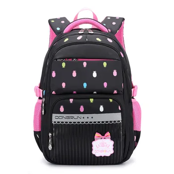 

2018 Children School Bag Girls Kids Satchel Primary school backpack princess Orthopedic Backpack schoolbag kids Mochila Infantil