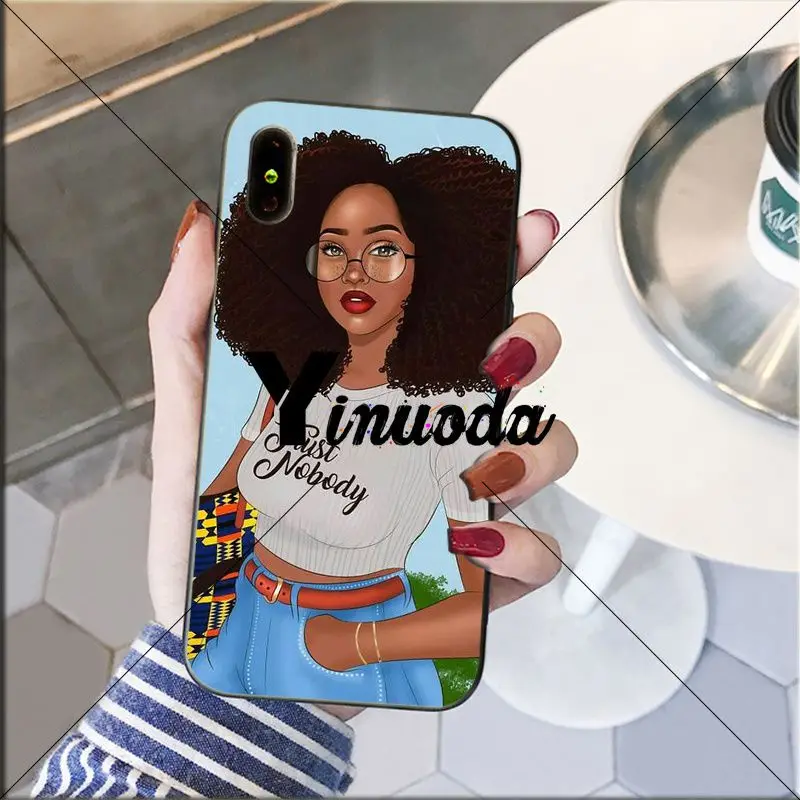 African personality girl