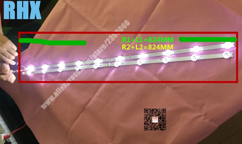 10 шт./лот Новинка 100% для LG 42LP360C-CA ЖК-Телевизор подсветка бар 6916L-1214A/1215A/1216A/1217A экран