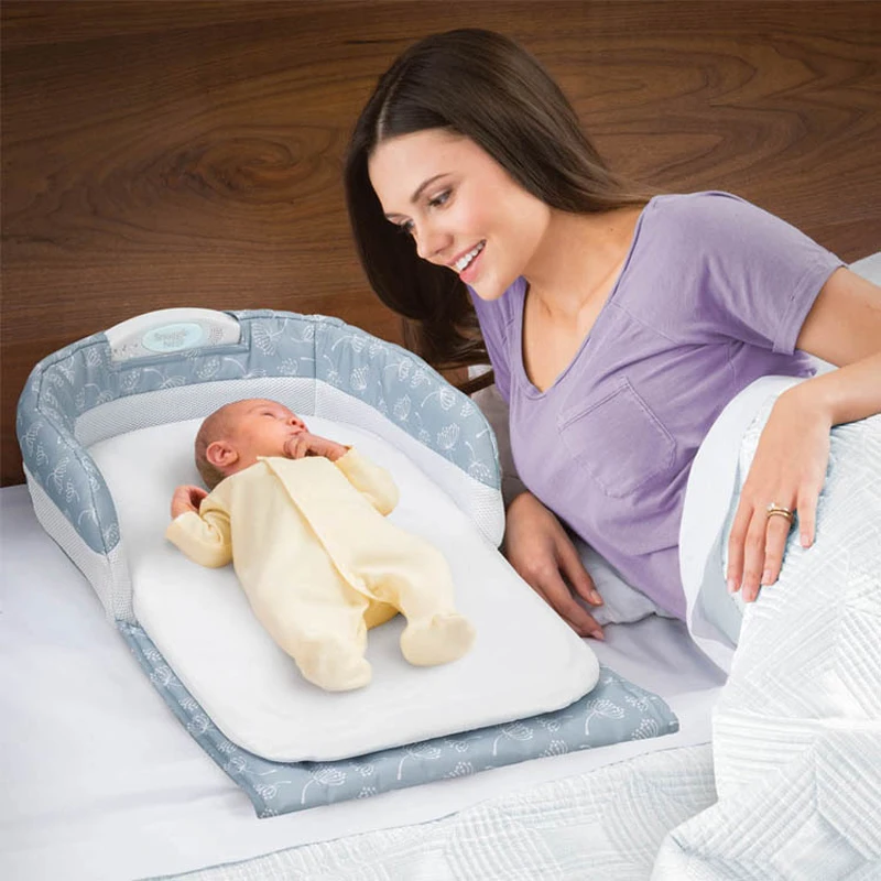 Детская безопасность изолирующая кровать Портативный складные детские кроватки мумия мешок новорожденных путешествия кроватка сумки