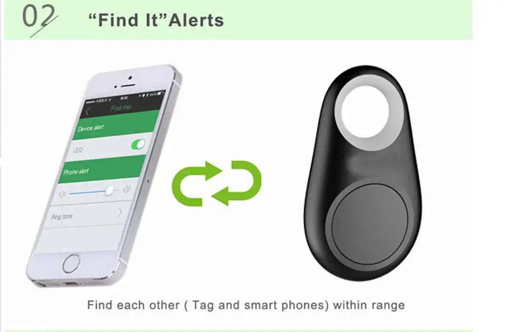 Беспроводной Bluetooth Анти-потерянный трекер сигнализация ключ ребенок Pet Finder gps локатор двухсторонний искатель ПЭТ сигнализация горячий стиль Автоспуск