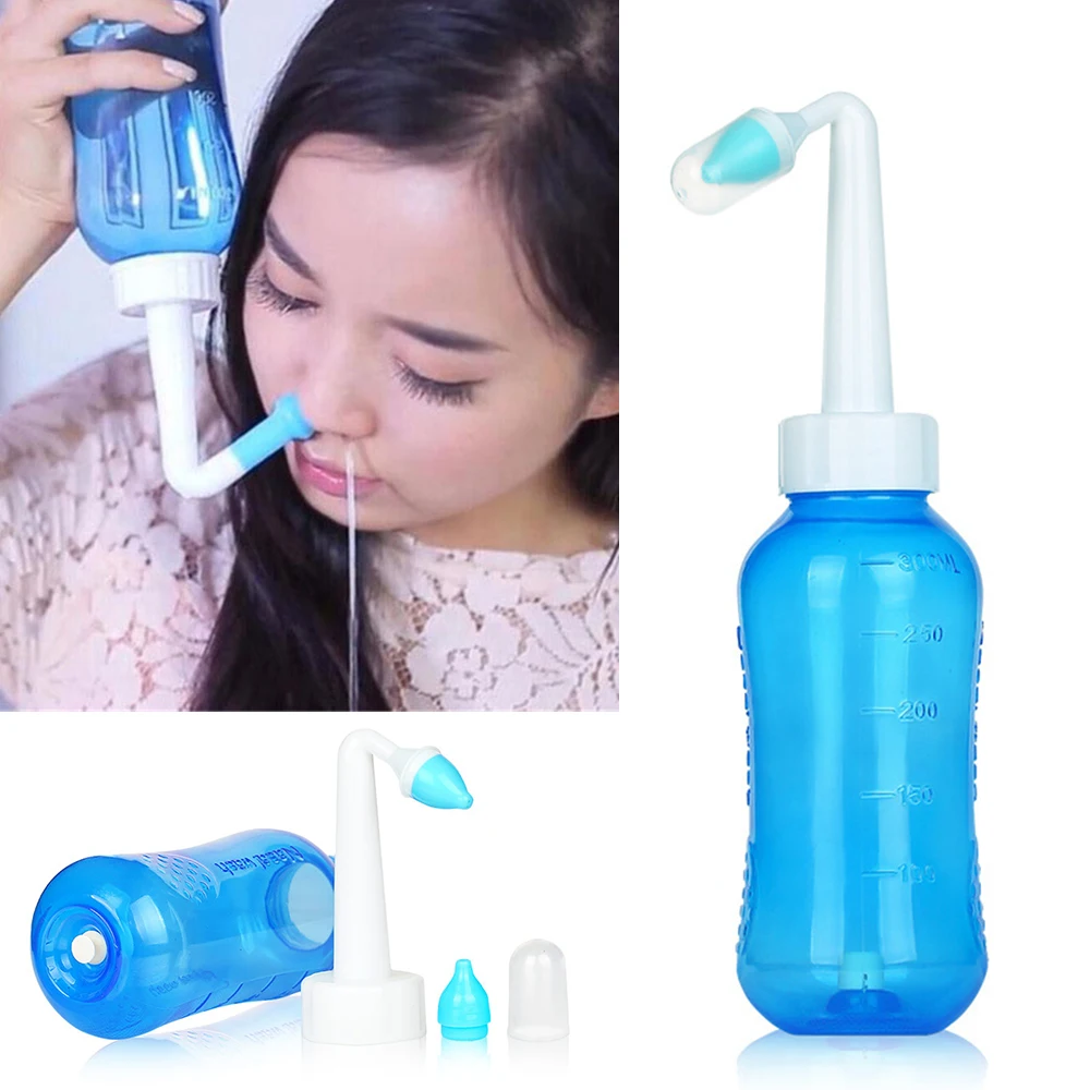 

Adults Children Nasal Wash Cleaner Nose Protector Cleans Moistens Child Adult Avoid Allergic Rhinitis Neti Pot