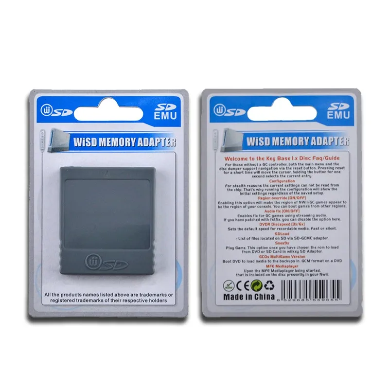 Buy SD Flash WISD Memory Card For Nintendo Wii Adaptor
