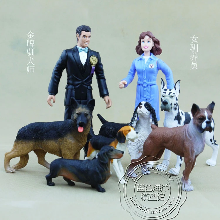Chap MEI u2013 modèle de chien, jouet de berger allemand, Harrier anglais,  épagneul, teckel, Boxer, modèle de dresseur