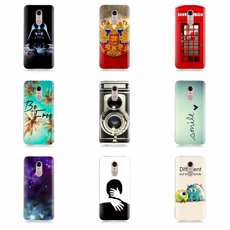Case For Xiaomi Redmi 4X Note 3 Mi A1 4 Pro 4A 5 6 6pro 5A 6A Soft TPU Cover Fundas Flora Cartoon D057 |
