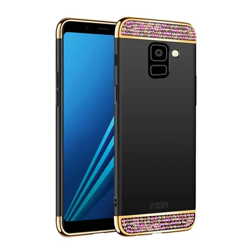 Для Samsung Galaxy J4 J6 2018 чехол 3 в 1 позолоченный для J5 J3 J7 Prime 2016 2017 J710 J710F Neo Coque| |