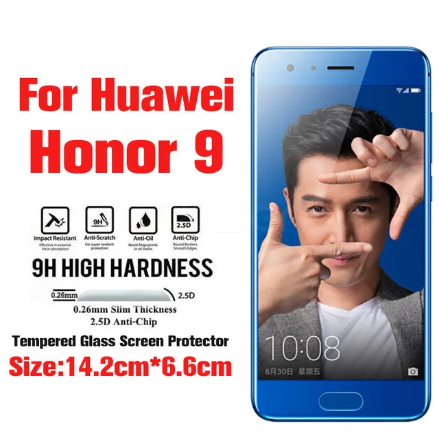 Honor 9 200 шт 9D полное покрытие из закаленного стекла для huawei P Smart Plus Y5 Y6 Y9 P20 Pro Honor 10 - Цвет: Honor 9