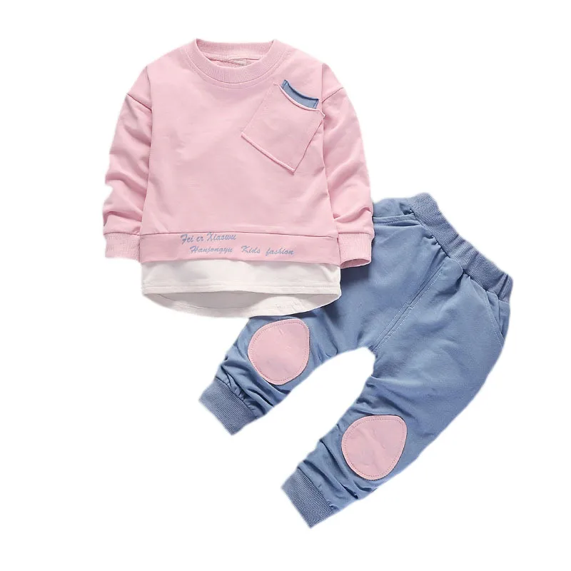 

Fanfiluca Clothes for boys Spring Children's Sets Long Sleeve T-Shirts and Kid Pants 2Pcs Set Costume for boy 2019 Baby Clothing