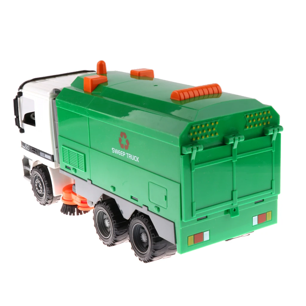 1/22 Plastic Friction Powered Dump Truck Construction Vehicle Toy Dump TruckExcavator Bulldozer Street Sweeper for Kids