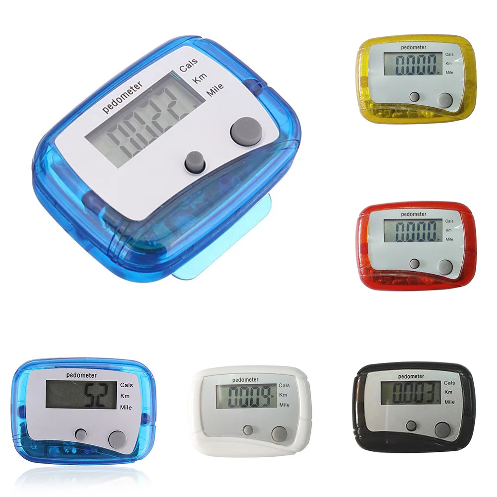 

Mini Waterproof Pedometer Portable Step Movement Calories Counter Multi-Function Digital Pedometer Random Color Hot Sale~3