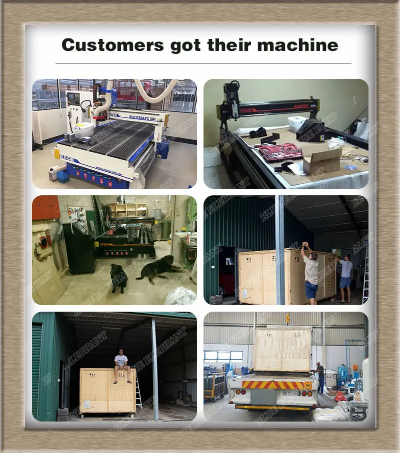 Our customers got their machine