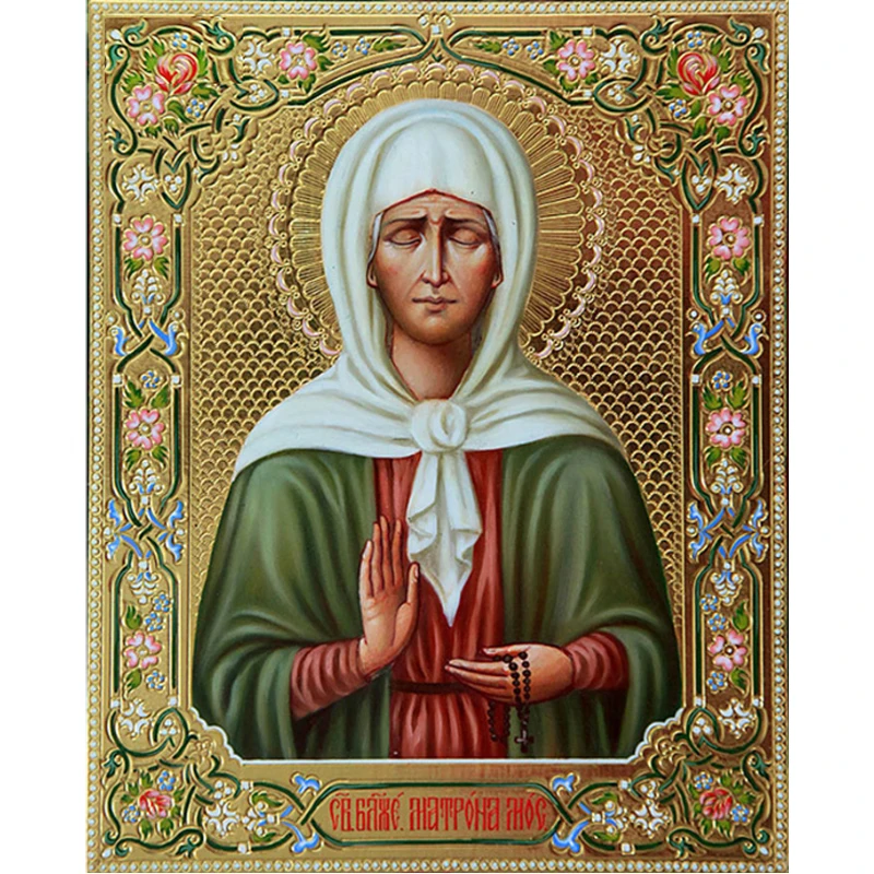 

5D Diy diamond Painting Cross Stitch kits Diamond Embroidery Portrait Picture resin DRILL Diamond Mosaic pattern religious gift