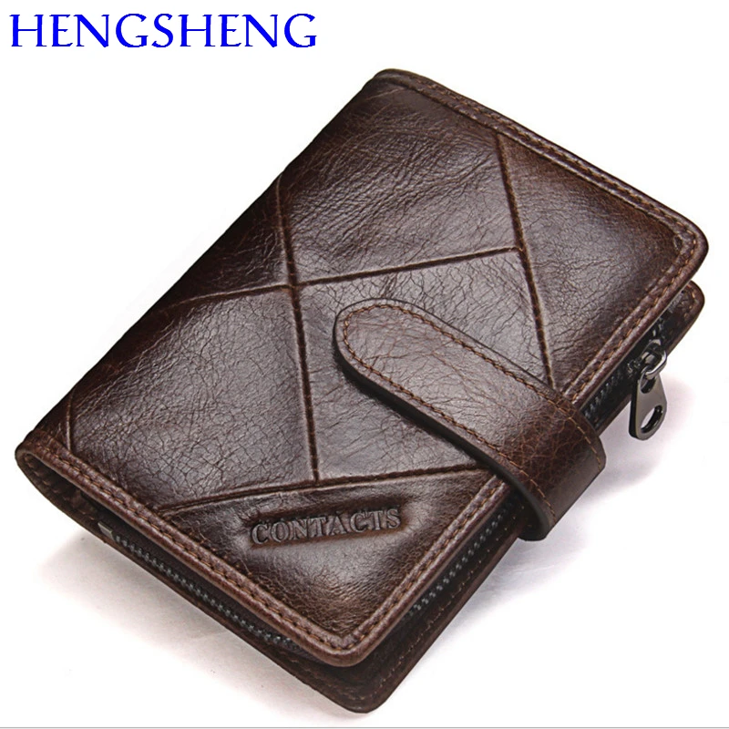Hengsheng 100% натуральная кожа Женский кошелек для монет Кошельки Кошелек Женская