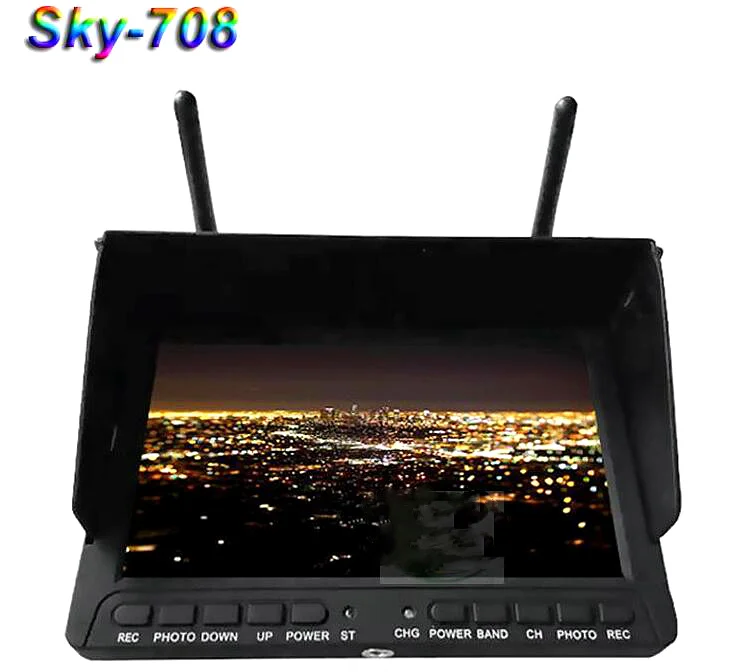 

SKY-708 40CH 7" Monitor HDMI Input and Diversity Rx, DVR, PPM Function