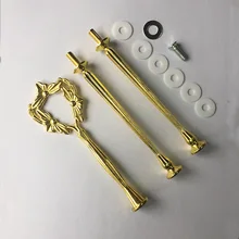 3 яруса персикового цвета для свадебной вечеринки и детей(100 комплектов