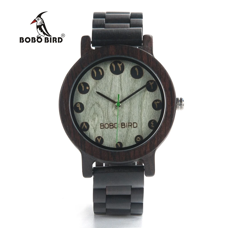 BOBO BIRD 2017 New Arrival V-N24/N25 Mens Luxury Classic Watches High Quality Quartz Wristwatch with Wood Band Clock Relogio