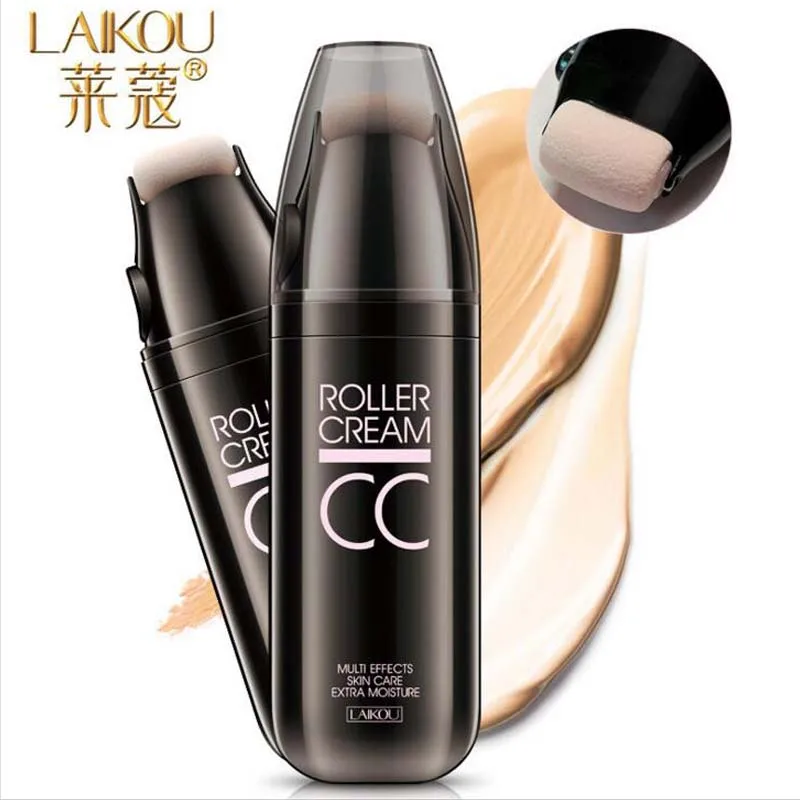 Face Foundation Makeup Air Cushion CC Cream Roller Design Waterproof