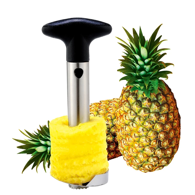 TTLIFE нож для чистки ананаса из нержавеющей стали, нож для фруктов, резак для кухонных принадлежностей, ананасовые ножи для резки ломтиками, кухонные инструменты