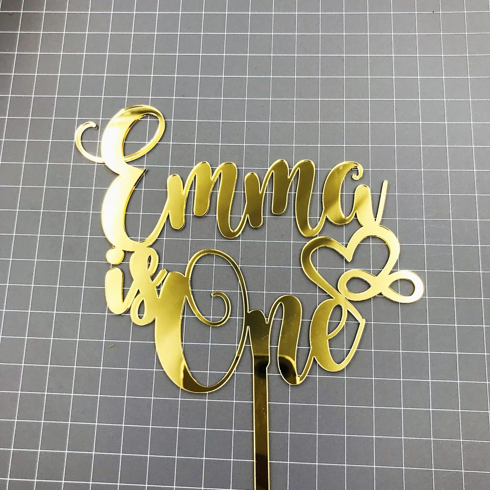 Personalized  Happy Birthday Cake Topper, Happy Birthday Cake Topper with name, Glitter Custom Cake Topper, Birthday Party1