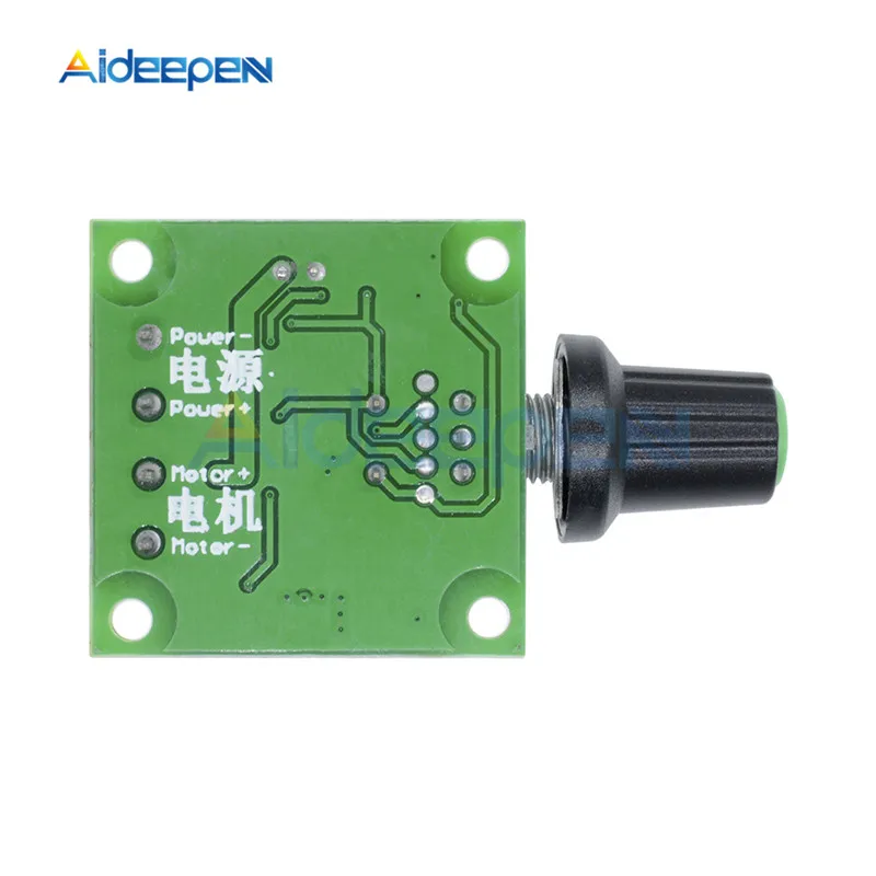 DC 1,8 V-15 V 2A 30 Вт ШИМ двигатель Скорость контроллер низкого Напряжение мотор Скорость контроллер PWM 0~ Регулируемый приводной модуль 3V 5V 6V 12V