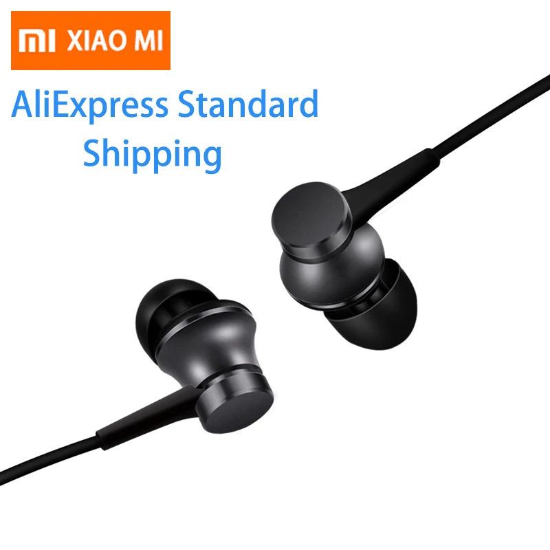

Original Xiaomi Earphone Mi Piston 3 Fresh Version 3.5mm In-Ear with Mic Wire Control for mobile phone xiaomi earphones headset