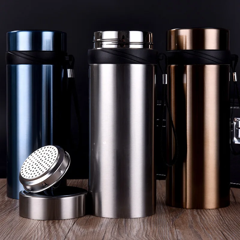 900ml Thermal Cup Vacuum Flask Heat Water Tea Mug Thermos Coffee Mugs