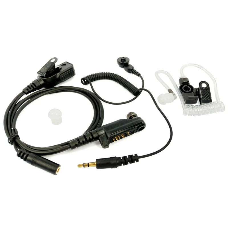 

Walkie Talkie Air Acoustic Tube Headset for HYT Hytera PD600 PD602 PD605 PD662 PD665 PD680 PD682 PD685 X1p X1e Radio