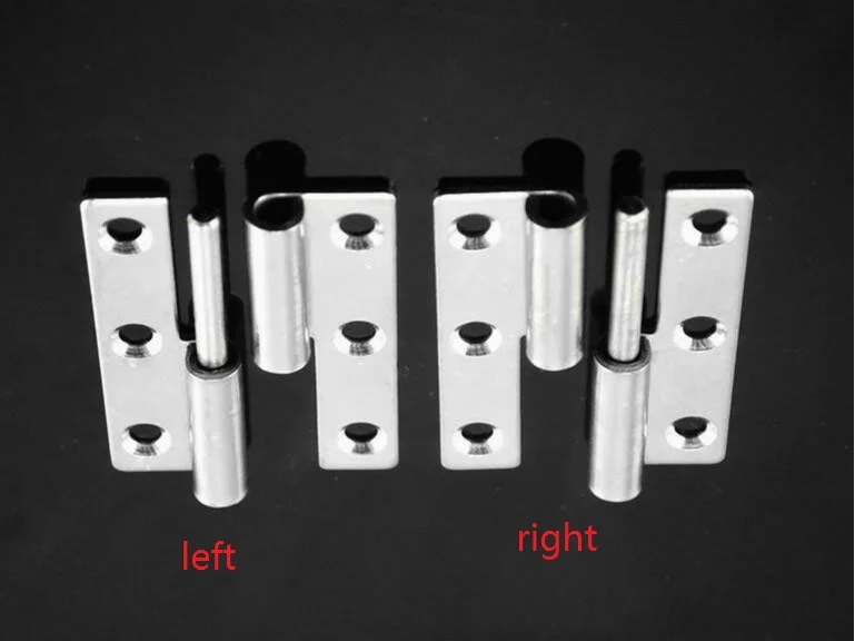 304 2.5 inch stainless steel hinge / Machinery detachable hinge x2