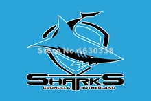 Cronulla Sharks Flag Huge Sky NRL 3ft X 5ft National Rugby League NRL Banner Size 4 144* 96cm Flag